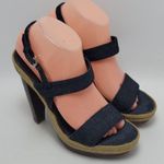 Jessica Simpson  JP-LILYX Women's Denim Platform Espadrille Heels Sandals Size 8B Photo 11