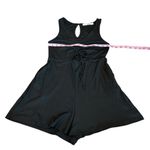 Live to be spoiled  black ribbed romper Photo 2