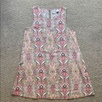Rachel Zoe Colorful Linen Trapeze Dress Size Medium Photo 3