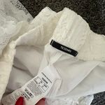 White Lace Cover Up Pants Photo 3