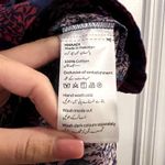 Khaadi pakistani long top size 12 purple blue Photo 3