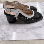 L'ATISTE L'artiste Black and Brown Slingback Heels size 36/US 5 1/2-6 Photo 8