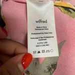 Wilfred Aritzia Promener Blouse Aurora Pink Birch Floral Off Shoulder Small Photo 3