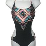 OP Aztec Print Design One Piece Monokini Swimsuit Sz M Junior. Photo 0