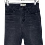 Current/Elliott Current Elliott‎ Jeans Womens 2 26"  Edgebrook Black Original Straight Neutral Photo 4