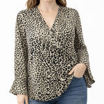 Gracia Animal Print Blouse Photo 0