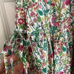 J.Crew  Floral Cotton Tiered Mini Skirt Size XXS Photo 2