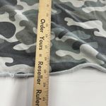 Spiritual Gangster Sweater Womens Small Mazzy Camo Sweatshirt Crewneck Raw Hem Photo 7