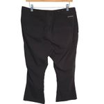 Columbia  Womens Size 10 Black Outdoor Hiking Capri Pants Zip Pocket Drawstring Photo 2
