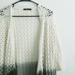 Young Fabulous and Broke Peer Tree Crochet Fringe Ombre Cardigan Sweater Photo 2