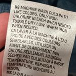 On 34th denim full button tiered midi dress size small 100% cotton cottage Blue Photo 11