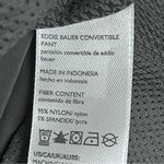 Eddie Bauer NWT women’s Gray size 10 convertible Pants outdoor hiking camping Photo 3