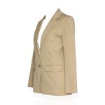 STAUD  City Single-Breasted Blazer, Camel, XS Photo 5
