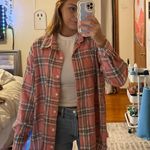 SheIn Flannel Button Up Photo 1