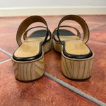 Nisolo Leather and Wood Block Heel Minimalist Sandal Size 9.5 Black Photo 8