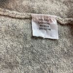 Lauren Hansen Cashmere Cardigan Leather Clasp Closure Size Large Special Gray Photo 7