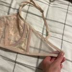 Taryn Winters pink and gold lace bra 34DD Size 34 E / DD Photo 5