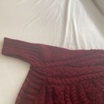 Angel Of The North sweater pullover cableknit rounded bottom shirt sleeves Sz XS Photo 6