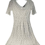 Banana Republic  Mad Men White Lace A-Line Dress‎ 00P Photo 0