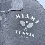 Miami Tennis Club gray crop top Size M Photo 1