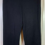 Talbots  Black Career Heritage Pants Womens‎ Petites 12P Straight Leg Side Zip Photo 0