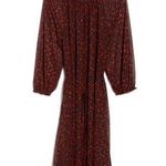 Melrose and Market  Floral Long Sleeve Chiffon Maxi Dress Photo 0