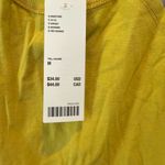 Urban Outfitters  Women’s Colorblock Tee - Mustard, Gray, and Orange Photo 2