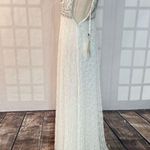 Sue Wong NWT white beaded pleated white lace formal gown size 0 Photo 7
