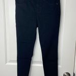 EXPRESS NWOT  women’s solid black skinny mid‎ rise stretch denim jeans pants 0 Photo 0
