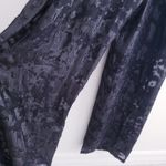 BCBGeneration Shimmer Burnout Sheer Strappy Jumpsuit Black Whimsigoth Witchy Photo 6