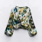 ZARA Print Top Photo 0