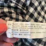 ZARA Womens Crop Top XS Black White Gingham Check Ruffle Sleeve Preppy Coastal Photo 8