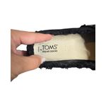 Toms Valencia Black Espadrille Platform Slip-On Shoes Size: 8 Photo 2