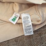 J.Crew  Puff-Sleeve Short Sleeve Sweatshirt Medium Cream Cotton Photo 4