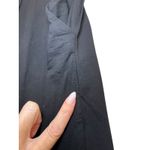 AllSaints Black Sleeveless Shirt Dress Italian Cloth Button Front Pockets Size 2 Photo 9
