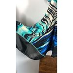 Investments  Womens Abstract Scoop Neck Long Sleeve Tunic Top Multicolor Size 2X Photo 5