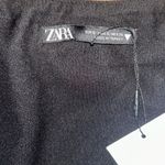 ZARA Bronze Metallic Sold Out Tube Top Sleeveless Blouse Size S NEW Photo 5