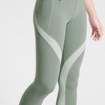 Athleta NWOT Light Green Leggings Photo 0
