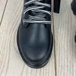 Sorel Women's Lennox Leather Lace-Up STKD WP Boots US6.5 Black / Sea Salt $190 Photo 2