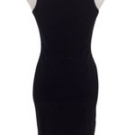 Emporio Armani  Made in Italy Black Micro Polka Dot Dress Photo 2