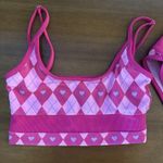 Beach Riot NWOT  Cross‎ My Heart Emmy Bikini Bottoms Pink Women Size Medium Photo 3