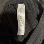 Cacique Sexy Sheer Babydoll Nightie Sz 22/24 Plus Lace Dotted Skirt Black Red Photo 7