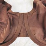 New CUUP The Balconette Mesh Bra Size 32G Brown Espresso Sheer Underwire Photo 3