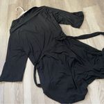 Cozy Earth Robe bamboo womens Black (medium) loungewear breathable natural Photo 3