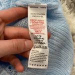 Topshop  Blue Cropped Sweater Photo 4