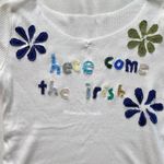 Notre Dame Gameday patchwork top White Photo 1