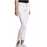 Rag and Bone NWT‎  Stevie Capri Jeans Size 28 White Bow Ankles Denim Photo 1