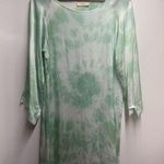 Stark X Anthro Green tye Dye Dress Size Xs Women’s Knee Length Photo 0