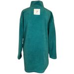 Victoria's Secret  Country Fleece Green 1/4 Zip Oversized Soft Pullover Medium Photo 3