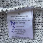 Olive & Oak  Varsity Jacket Women Size S Fitted Snap Closure Black White Baseball Photo 3